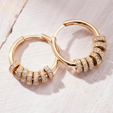 Hoop Earrings - Lab Grown